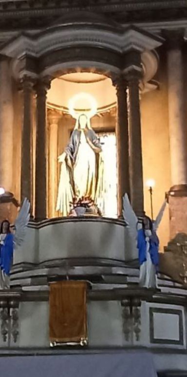 Fotografía de la Virgen de la Inmaculada Concepción